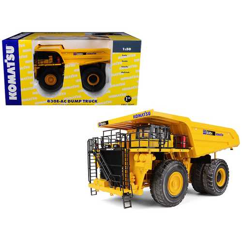 Diecast Scale Model Komatsu 830E-AC Dump Truck by First Gear