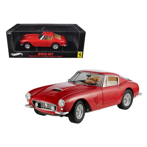 Red 1/18 Scale Diecast Model  Car - 1961 Ferrari 250 GT Passo Corto SWB Elite