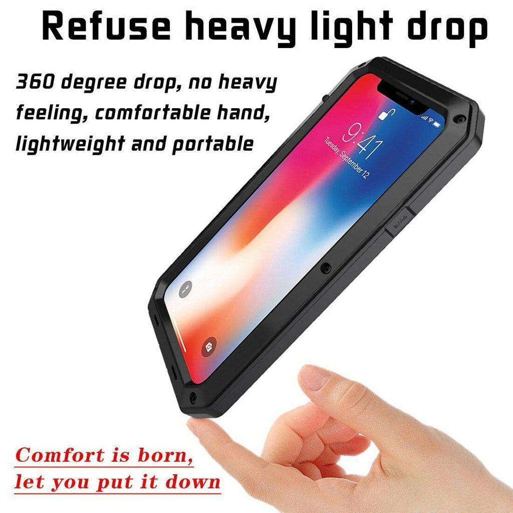 Heavy Duty Metal Aluminum Protection Case for iPhones